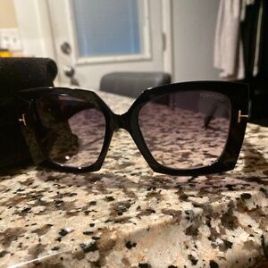 Tom Ford Jacquetta Square Sunglasses